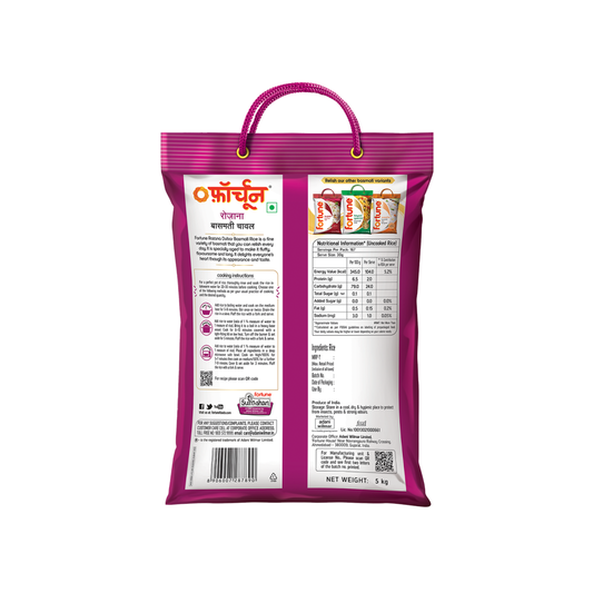 Fortune Rozana Gold Basmati Rice-5kg