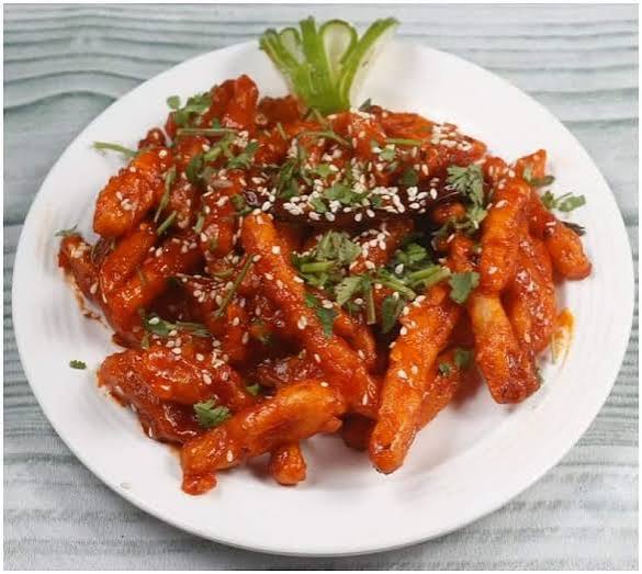Honey Chilli Potatoes