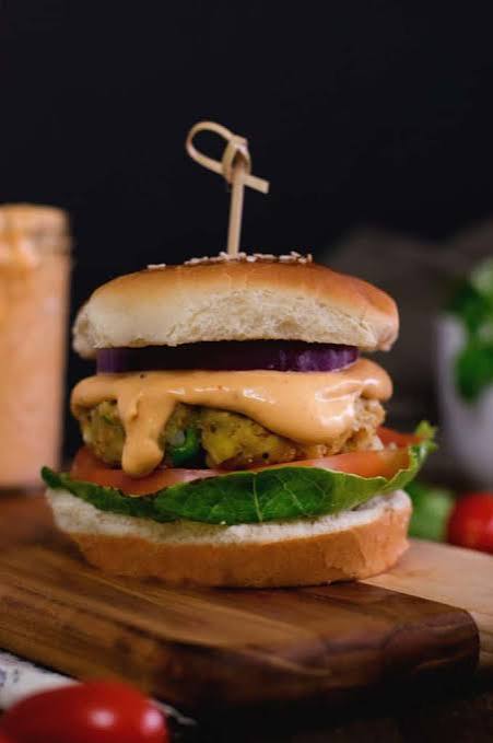 Aloo Tiki Burger