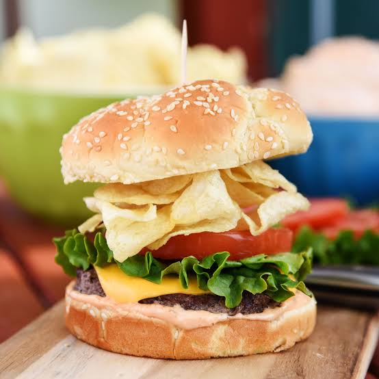 Chips Burger