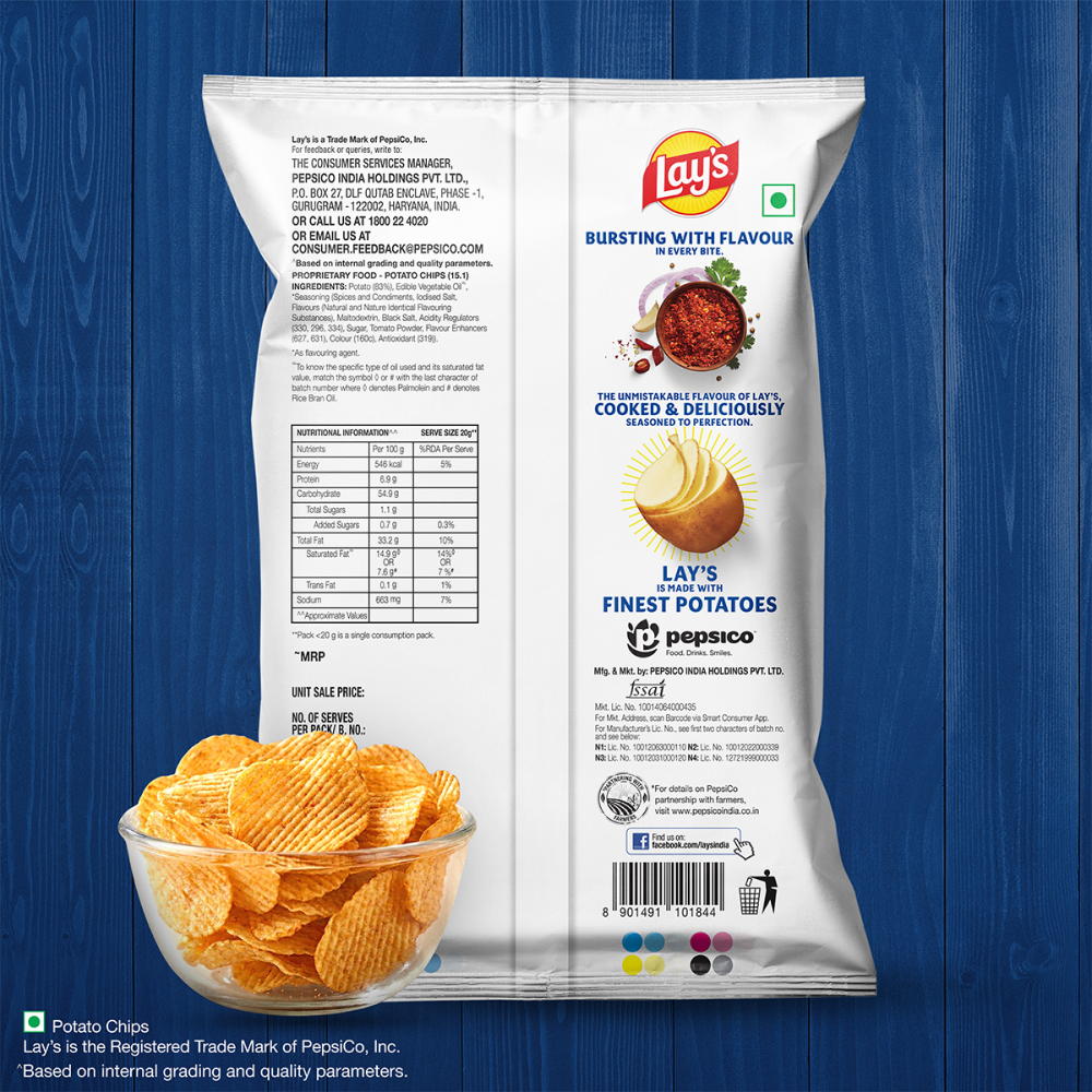 Lay's Classic Salted Potato Chips (Blue Pack)