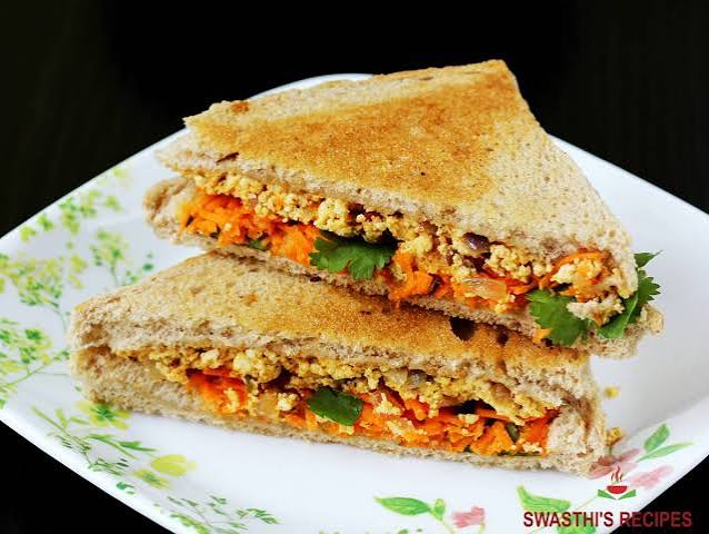 Cold Paneer Sandwich
