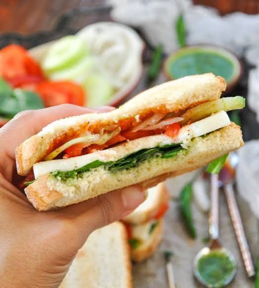 Cold Paneer Sandwich