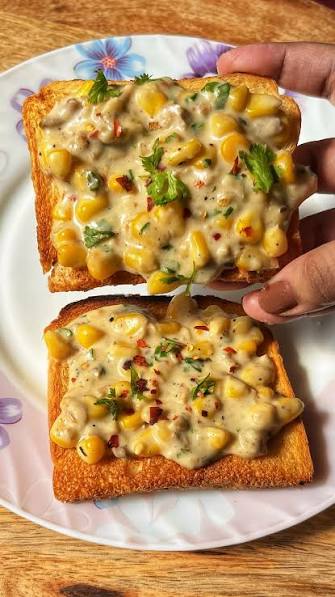 Mashroom's Corn Sandwich