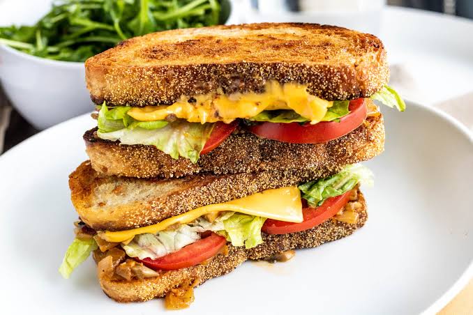 Grilld Super Salad Cheese Sandwich