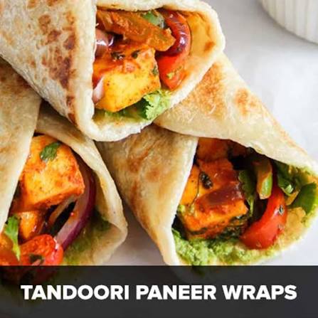 Tandoori Paneer Wrap