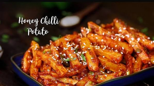 Honey Chilli Potatoes
