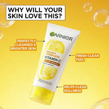 Garnier Bright Complete Vitamin C Face Wash