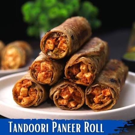 Tandoori Paneer Wrap