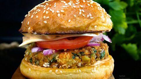 Aloo Tiki Spice Burger