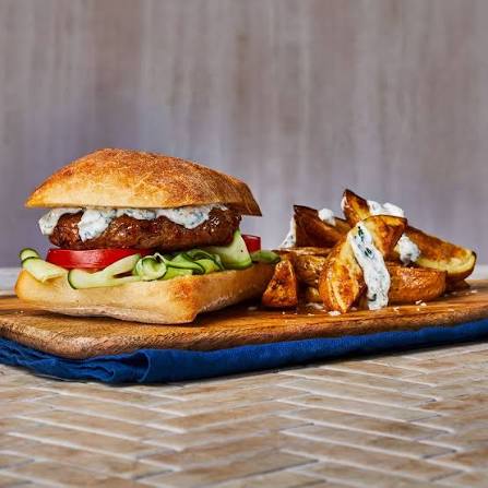 Mint & Mayo Burger
