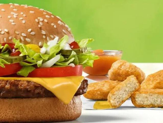 Veg Nugget Burger