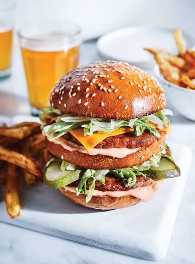 Double Veggie Burger