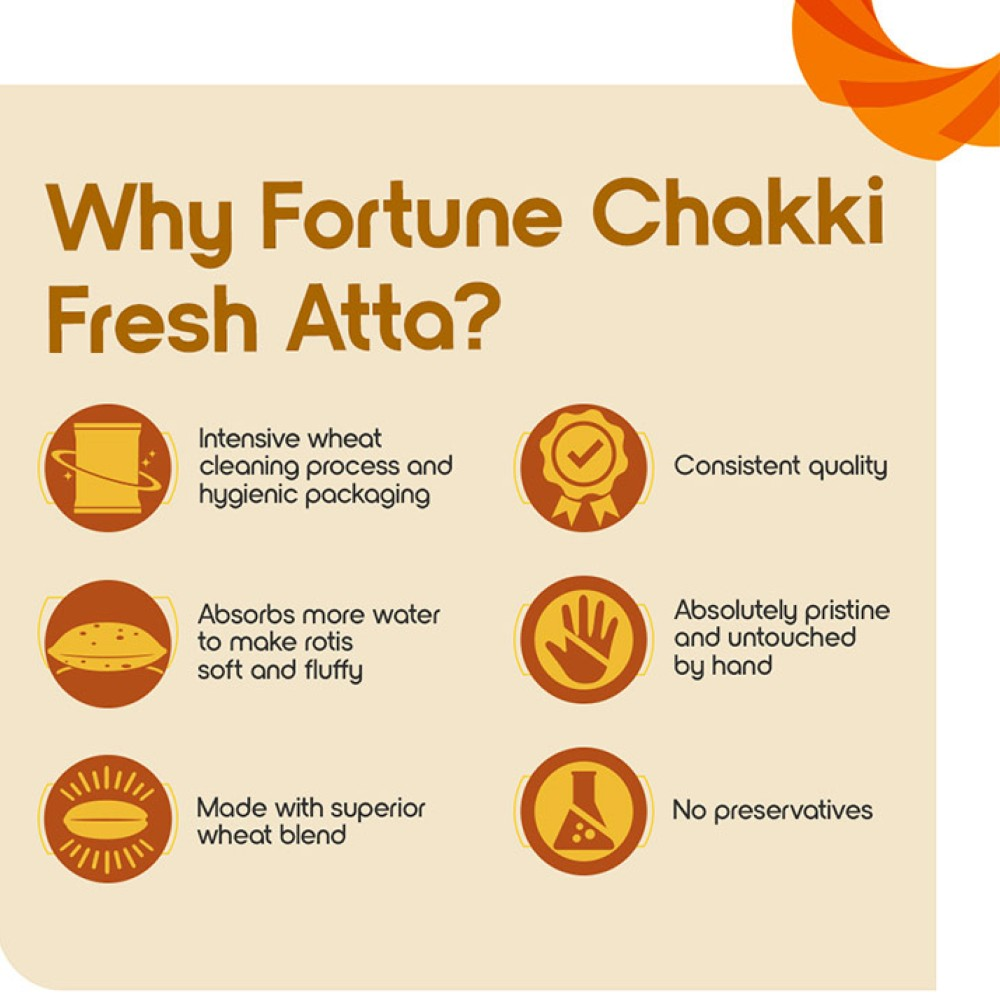 Fortune Chakki Fresh Atta-5kg
