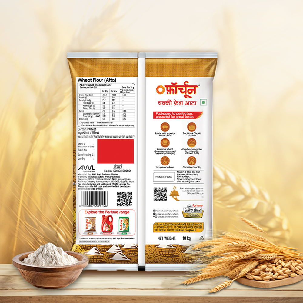 Fortune Chakki Fresh Atta-5kg