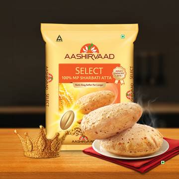 Aashirvaad Select Sharbati Atta-5kg